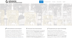 Desktop Screenshot of geninox.com